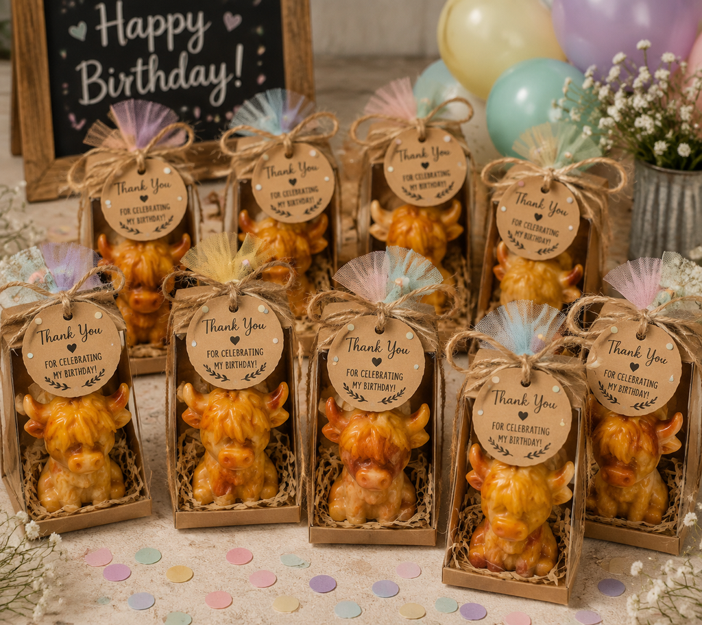 Custom Party Favor Soaps – Handcrafted Goat Milk Bars
