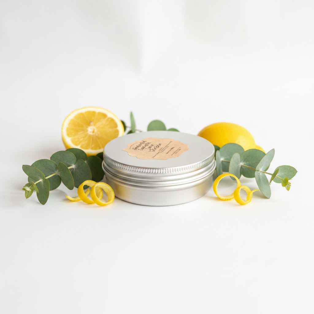 Eucalyptus & Lemon Skin Balm – Fresh Botanical Scene