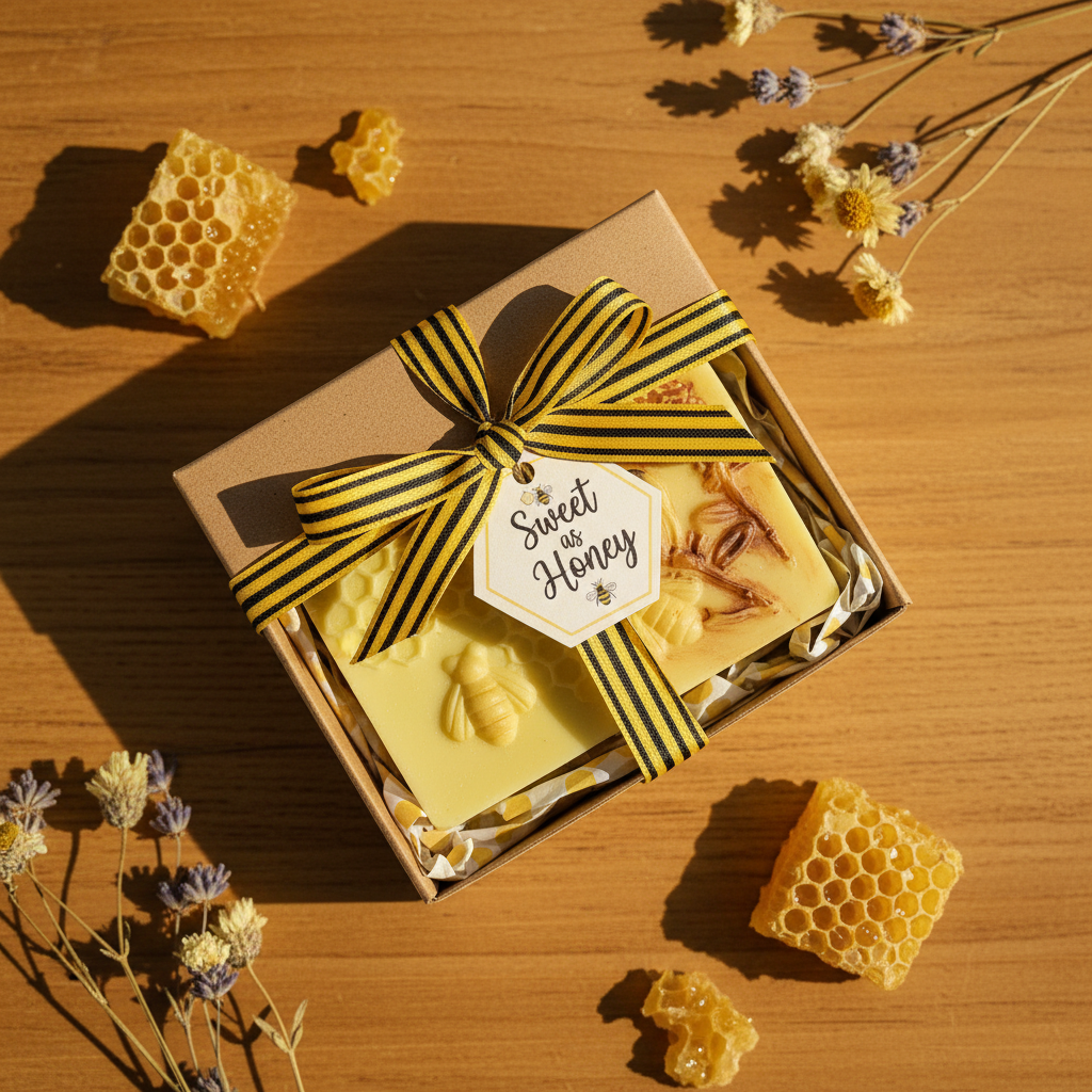 Honeybee Themed Soap Gift Package