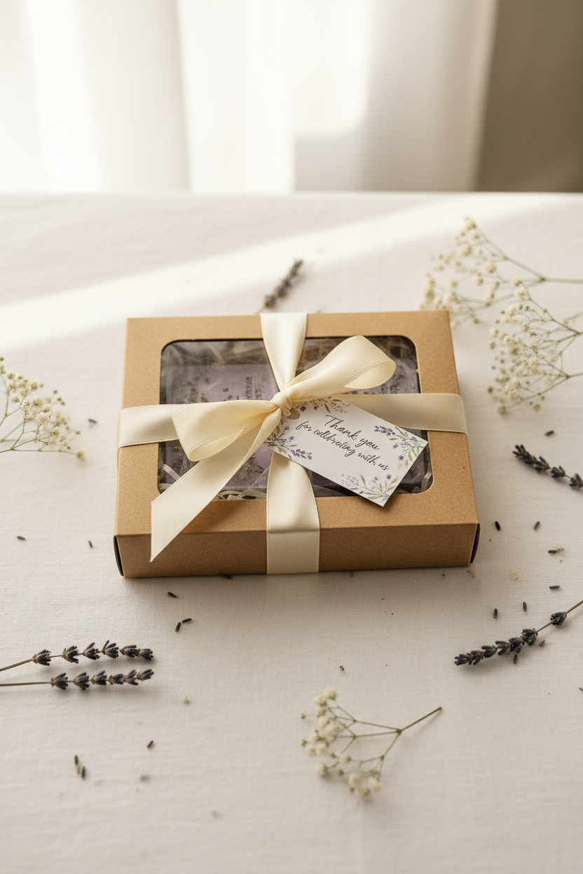Lavender Wedding Favor Gift