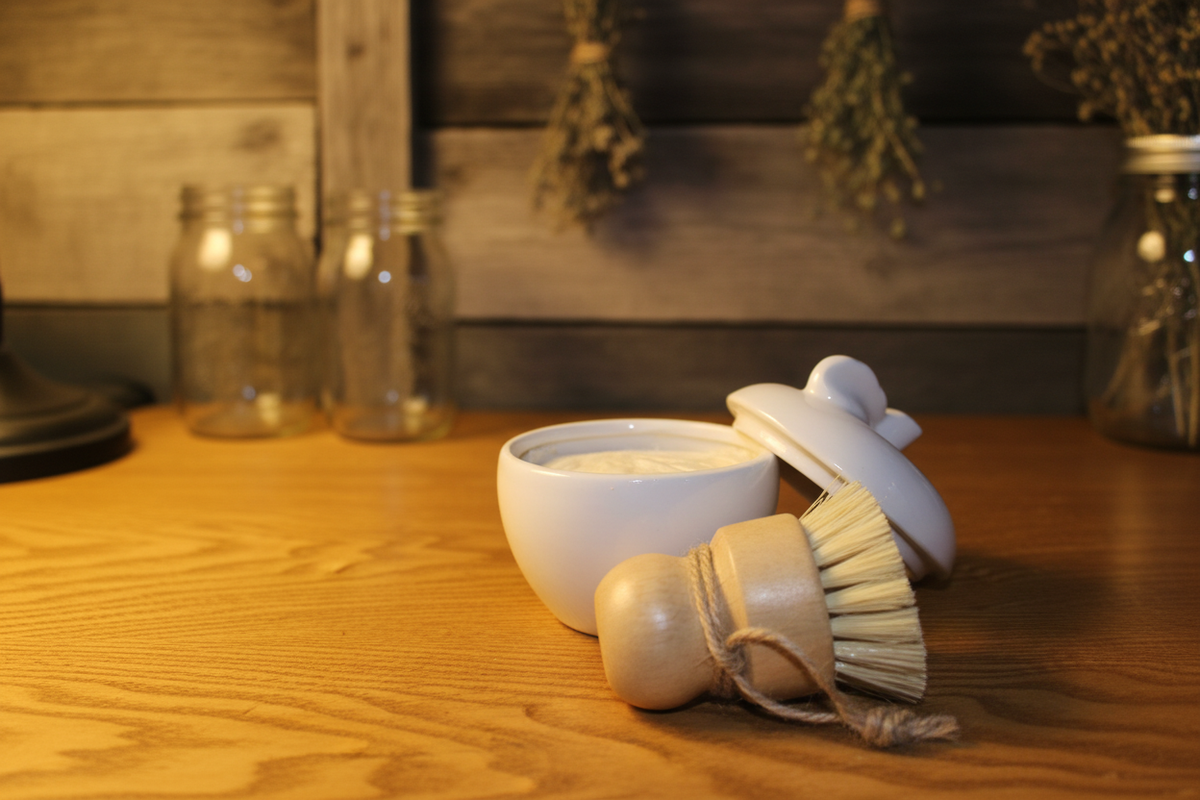 Rustic Apple Dish Soap Open